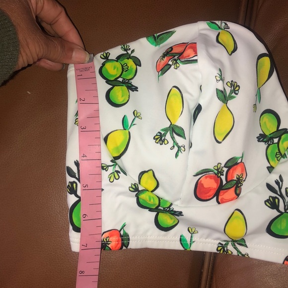 Citrus Print Longline Bikini Set - Picture 8 of 10